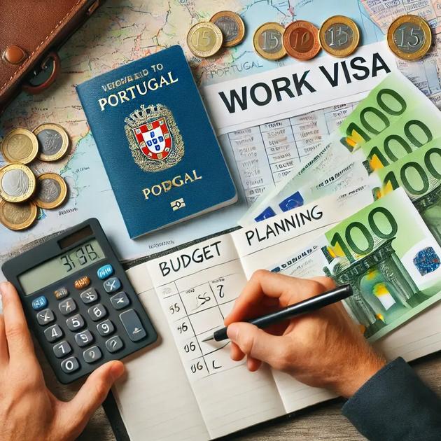 Quanto é necessário economizar para se mudar para Portugal com visto de trabalho